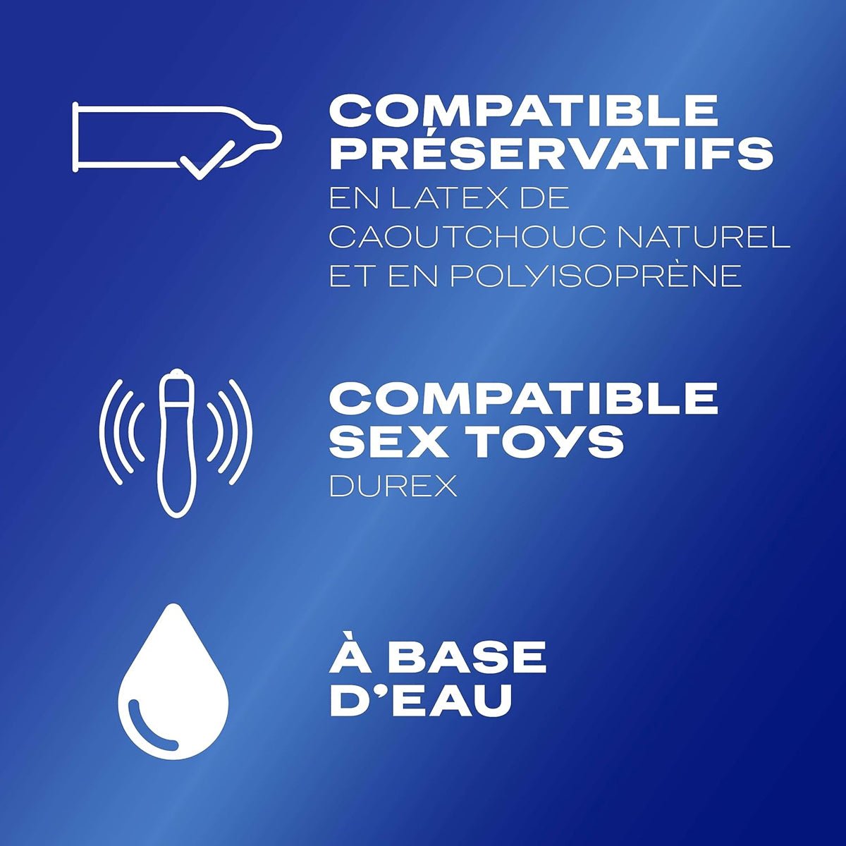 Durex Play Sensitive - Hydratant & À Base d'Eau - Condomz