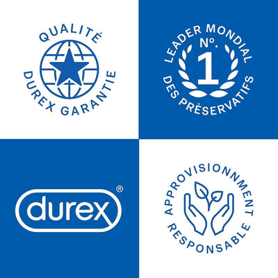 Durex Sexy Fraise - Extra-Lubrifié & Anatomique - Condomz