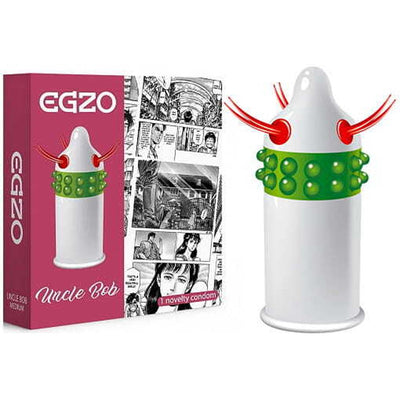 Egzo Uncle Bob - Texturé & Extra-Lubrifié - Condomz