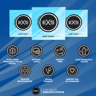EXS Air Thin - Ultra-Fin & Anatomique - Condomz