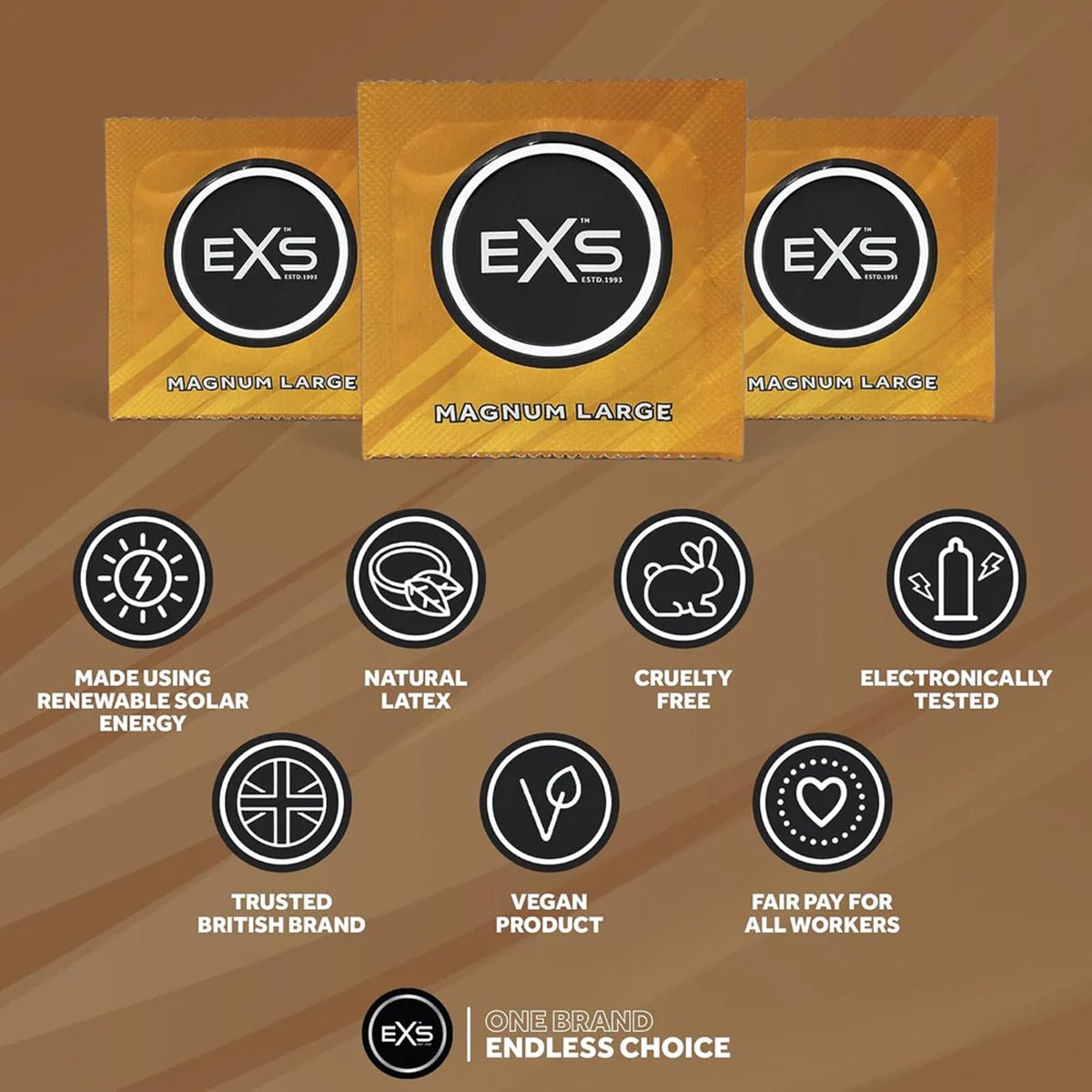 EXS Extra Large - Grande Taille & Latex - Condomz