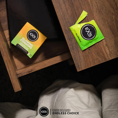 EXS Glow in the dark - Phosphorescent & 53 mm - Condomz