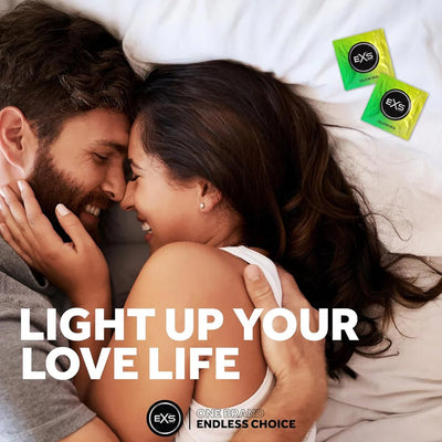 EXS Glow in the dark - Phosphorescent & 53 mm - Condomz