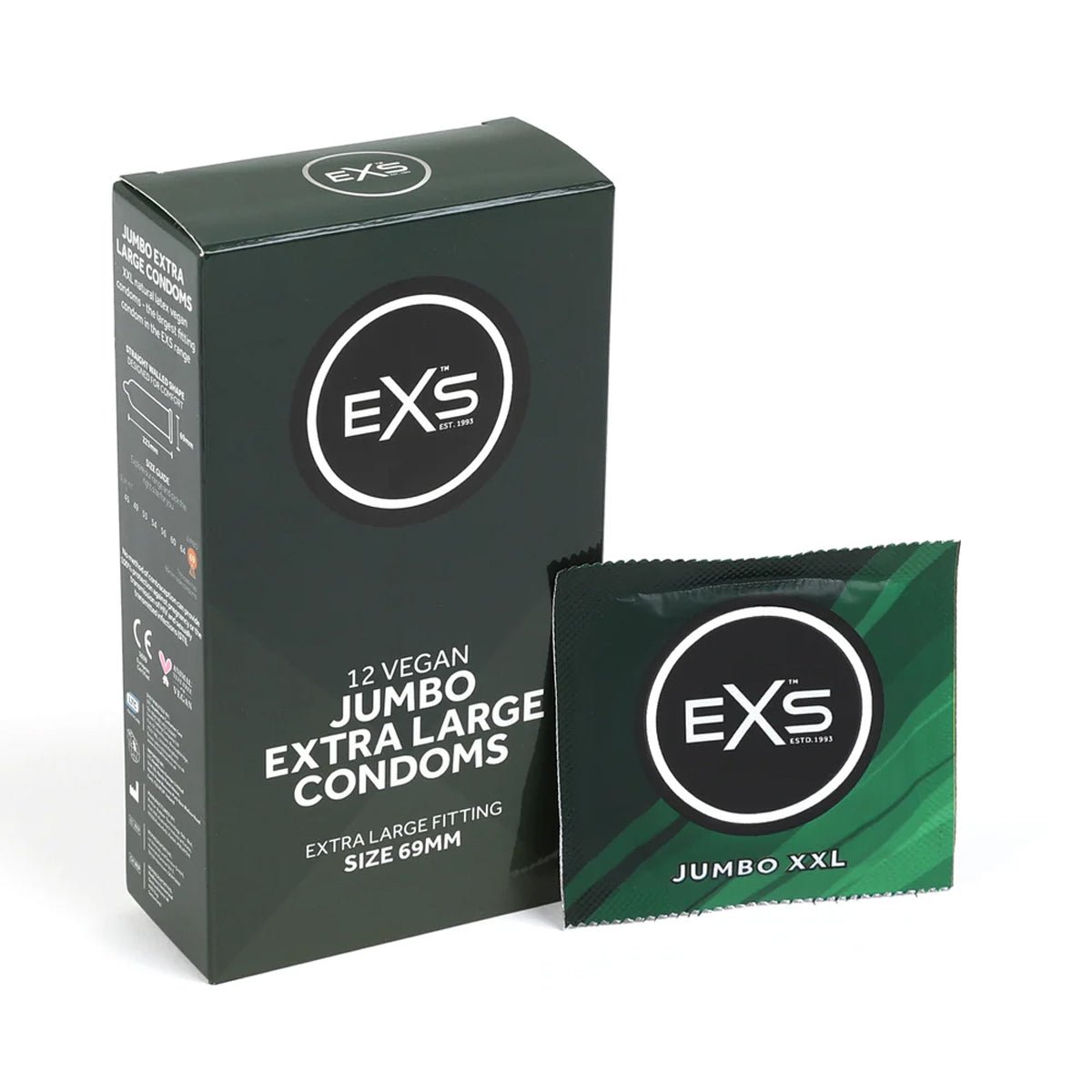 EXS Jumbo Extra Large - Grande Taille & Latex - Condomz