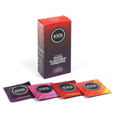 EXS Mixed Flavoured - Parfumé & Parfums Assortis - Condomz