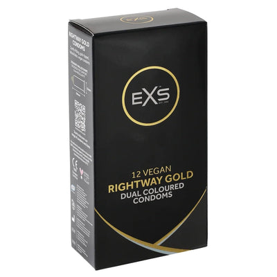 EXS RightWay Gold - Coloris Assortis & 53 mm - Condomz