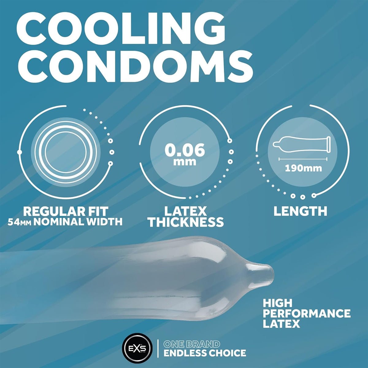 EXS Variety Pack 2 - 48 préservatifs - Condomz