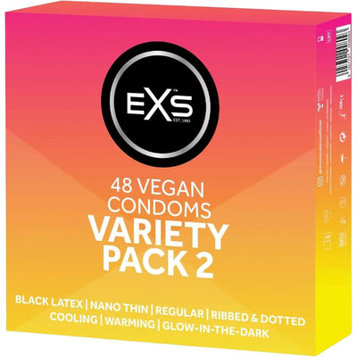 EXS Variety Pack 2 - 48 préservatifs - Condomz