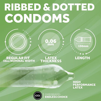 EXS Variety Pack 2 - 48 préservatifs - Condomz