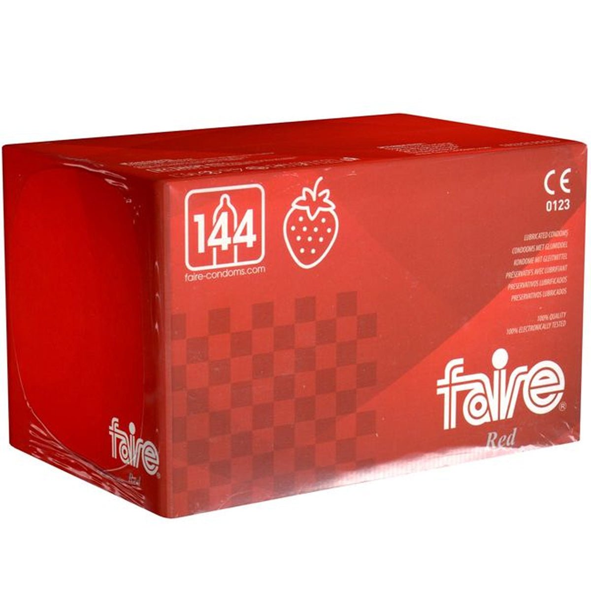 Faire Red - Parfumé & Rose - Condomz