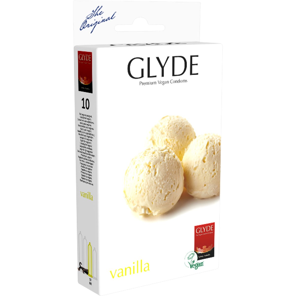 Glyde Vanilla - Parfumé & Jaune - Condomz