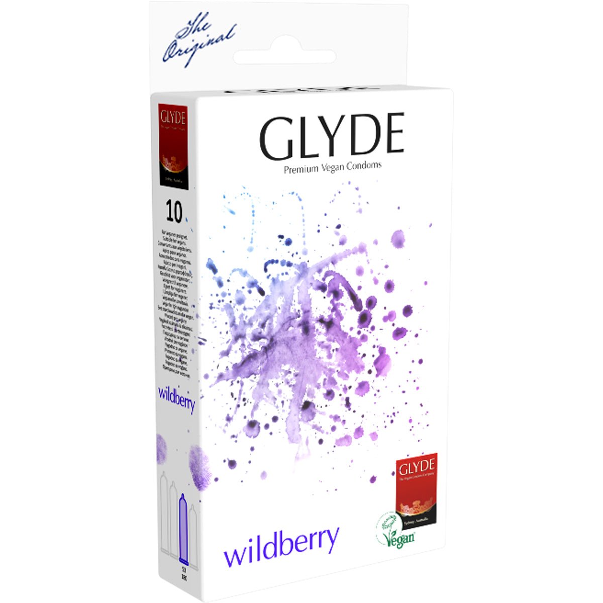 Glyde Wildberry - Parfumé & Violet - Condomz