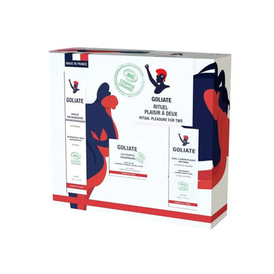 Goliate Coffret - Plaisir à deux - Effet Massant - Condomz