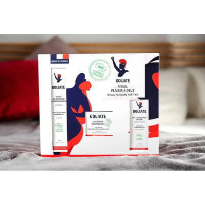 Goliate Coffret - Plaisir à deux - Effet Massant - Condomz