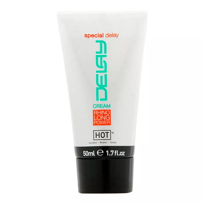 Hot Delay Cream - Effet Rafraîchissant & Effet Retardant - Condomz