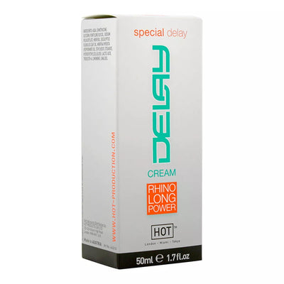 Hot Delay Cream - Effet Rafraîchissant & Effet Retardant - Condomz