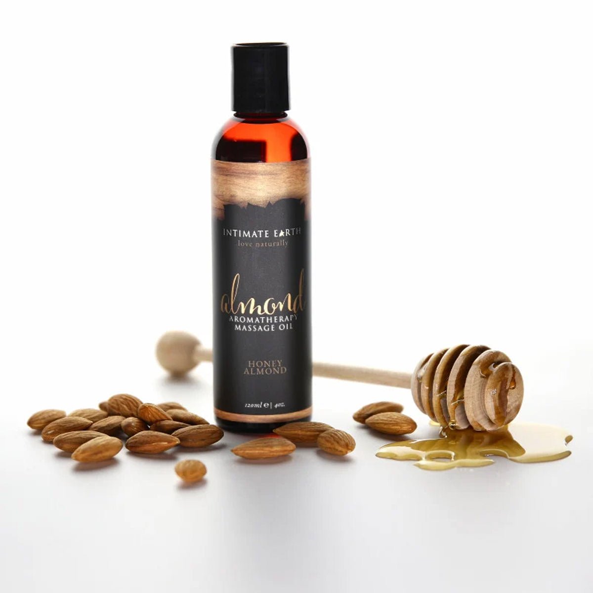 Intimate Earth Aromatherapy Massage Oil - Effet Massant - Condomz