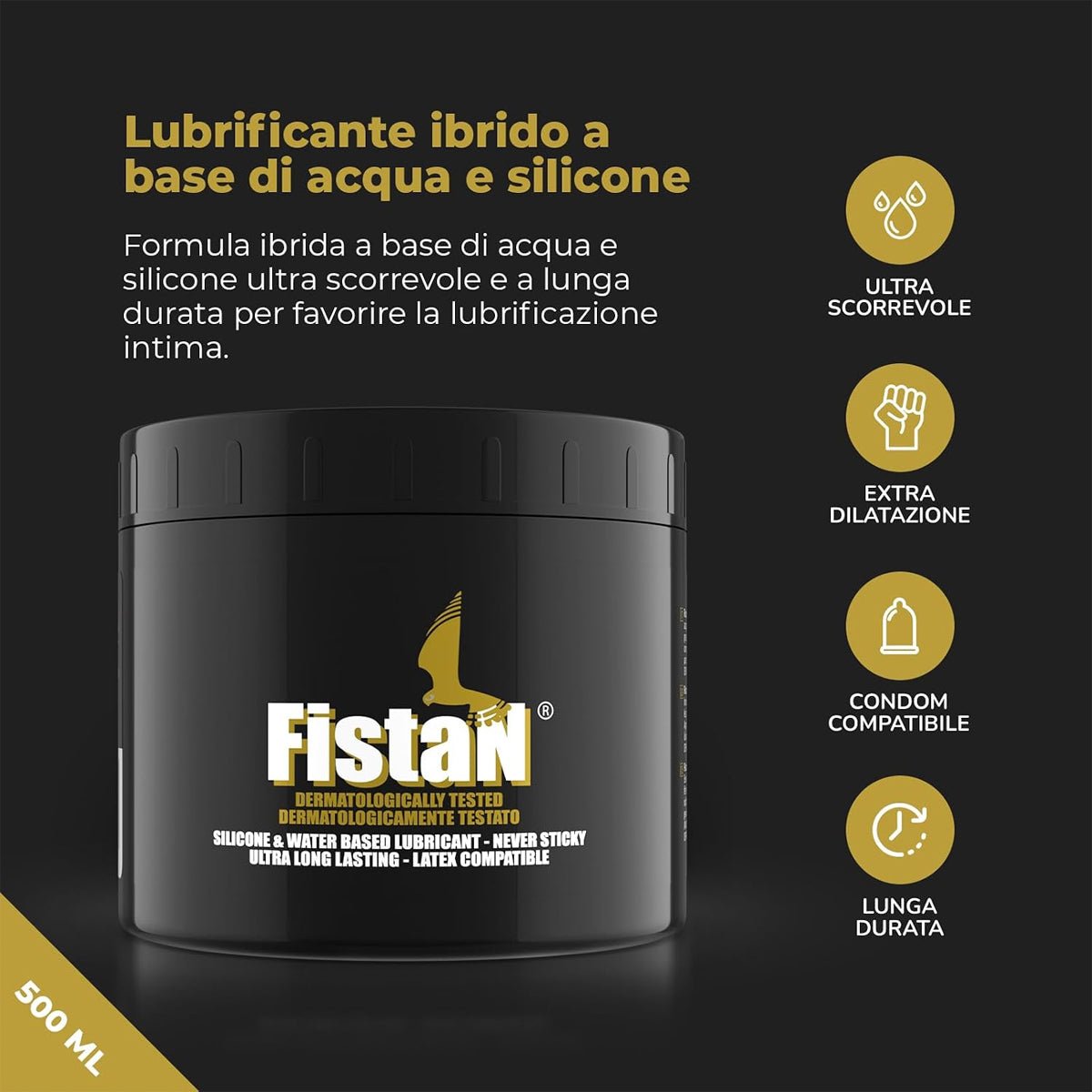Intimateline Fistan Cream - Hybride & Lubrifiant Intime - Condomz