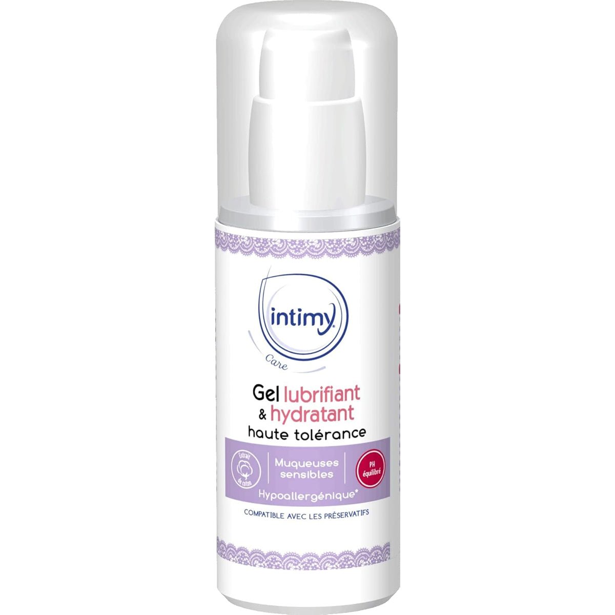 Intimy Care Gel lubrifiant et hydratant - Équilibrant pH - Condomz