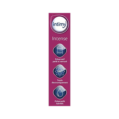 Intimy Intense - Perlé & Nervuré - Condomz