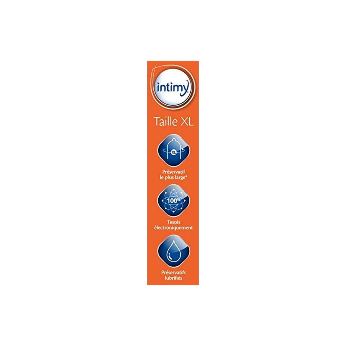 Intimy Taille XL - 56 mm & Latex - Condomz