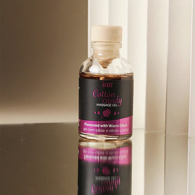 Intt Massage Gel - Parfumé & Effet Chauffant - Condomz