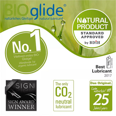 JoyDivision BIOglide - Lubrifiant & Huile de Massage - Condomz