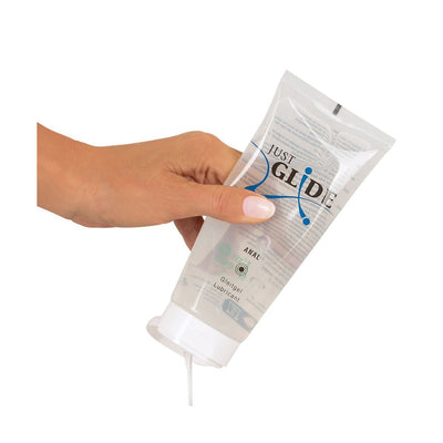 Just Glide Anal - À Base d'Eau & Compatible Préservatifs - Condomz
