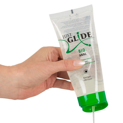 Just Glide Bio Anal - À Base d'Eau & Compatible Préservatifs - Condomz