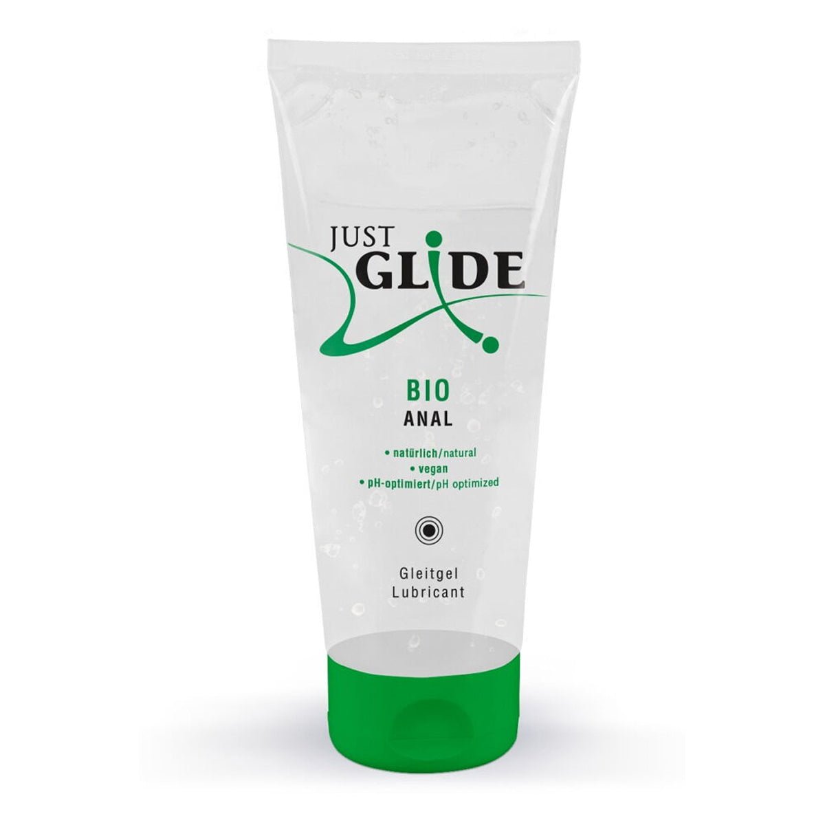 Just Glide Bio Anal - À Base d'Eau & Compatible Préservatifs - Condomz