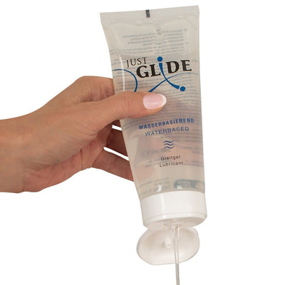 Just Glide Waterbased - À Base d'Eau & Compatible Préservatifs - Condomz