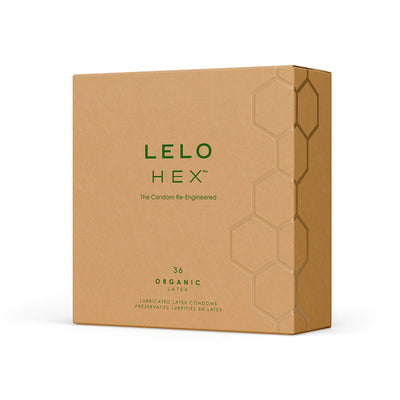 Lelo HEX Organic - Ultra-Fin & 54 mm - Condomz