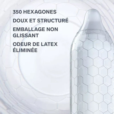 Lelo HEX - Ultra-Fin & Texturé - Condomz