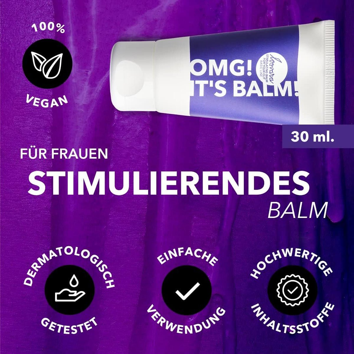 Loovara OMG, It’s balm - Effet Chauffant & Effet Picotant - Condomz