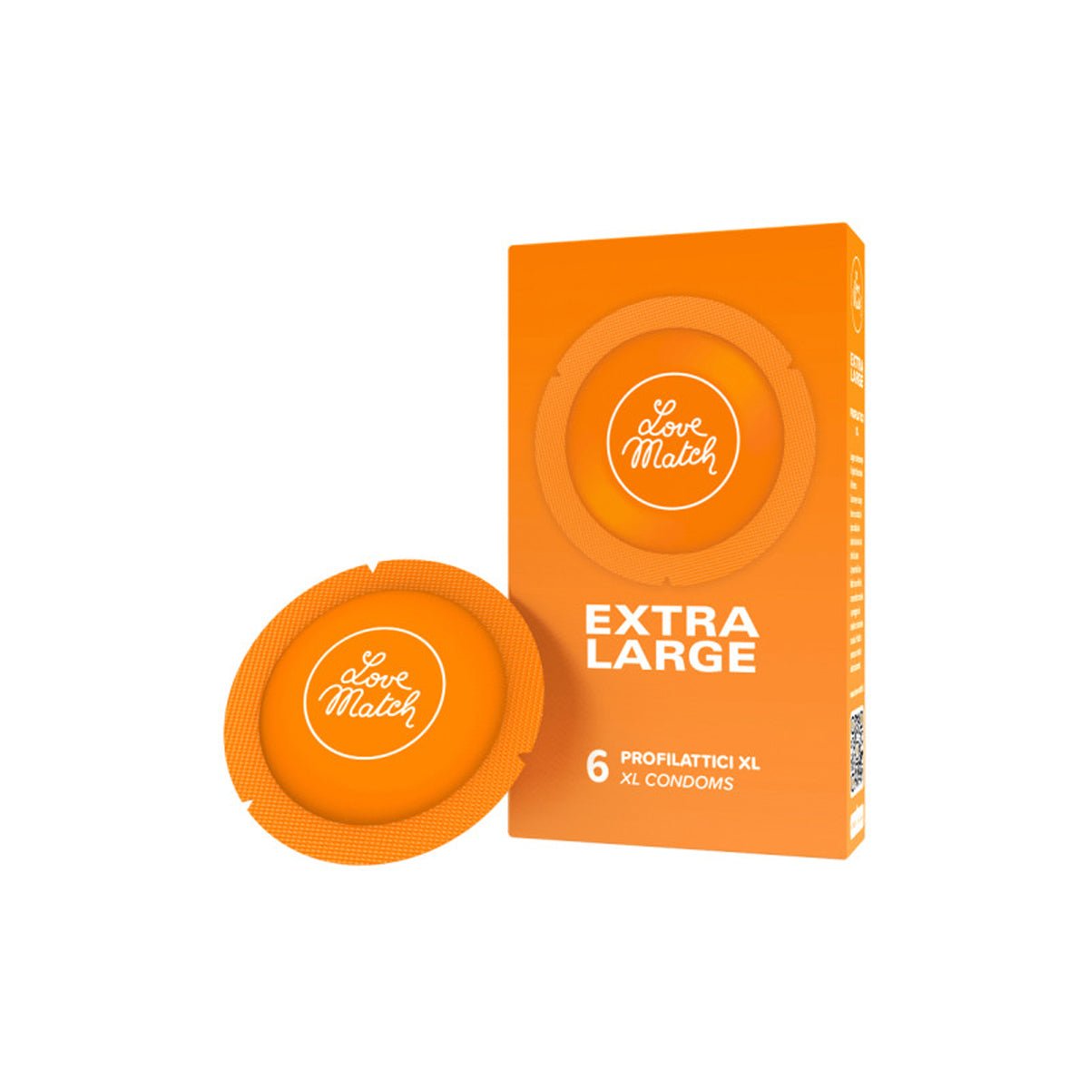 Love Match Extra Large - Latex & Vegan - Condomz