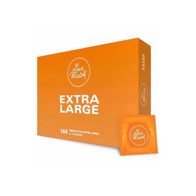 Love Match Extra Large - Latex & Vegan - Condomz
