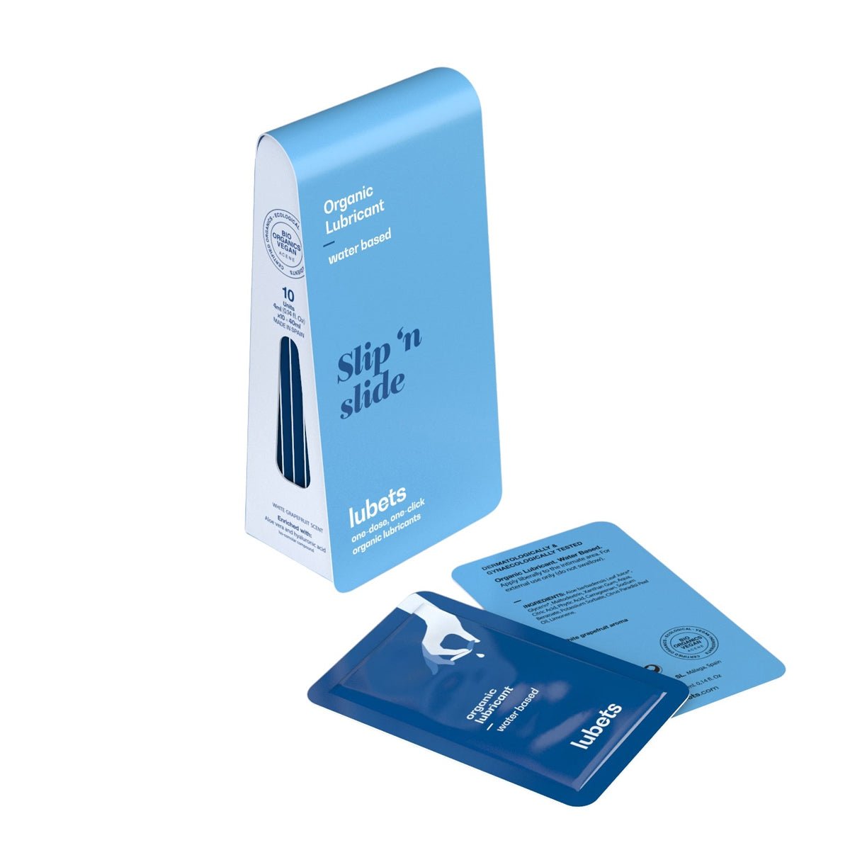 Lubets Slip'n slide - Parfumé & Pamplemousse - Condomz