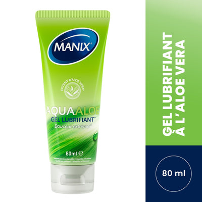 Manix Aqua Aloe - Apaisant & À Base d'Eau - Condomz