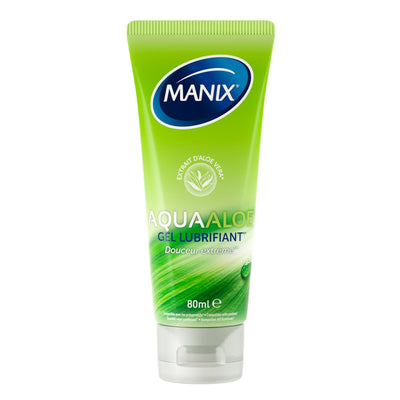 Manix Aqua Aloe - Apaisant & À Base d'Eau - Condomz