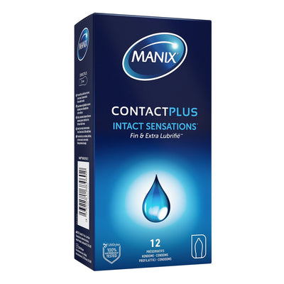 Manix Contact Plus - Ultra-Fin & Extra-Lubrifié - Condomz