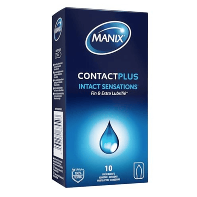 Manix Contact Plus - Ultra-Fin & Extra-Lubrifié - Condomz