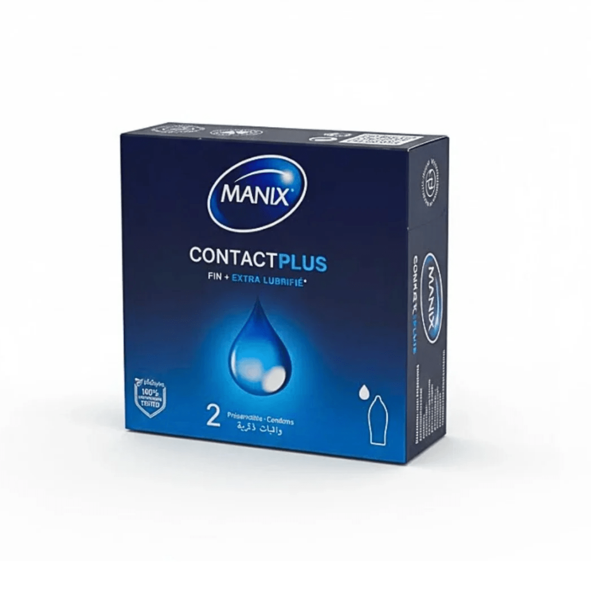 Manix Contact Plus - Ultra-Fin & Extra-Lubrifié - Condomz