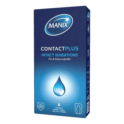 Manix Contact Plus - Ultra-Fin & Extra-Lubrifié - Condomz