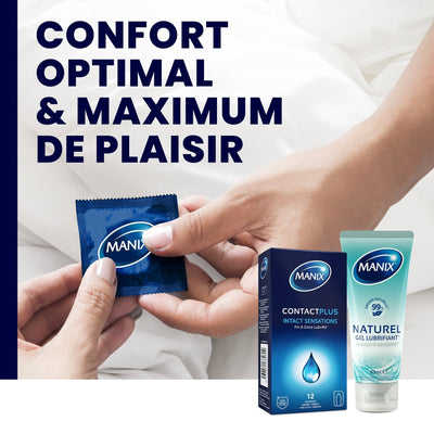 Manix Contact Plus - Ultra-Fin & Extra-Lubrifié - Condomz