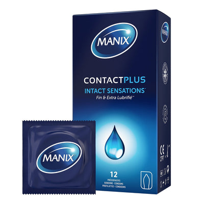 Manix Contact Plus - Ultra-Fin & Extra-Lubrifié - Condomz