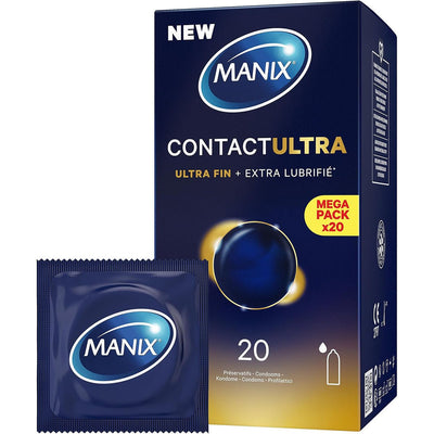 Manix Contact Ultra - Ultra-Fin & Extra-Lubrifié - Condomz