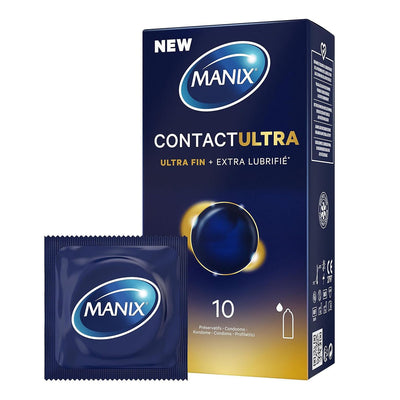 Manix Contact Ultra - Ultra-Fin & Extra-Lubrifié - Condomz