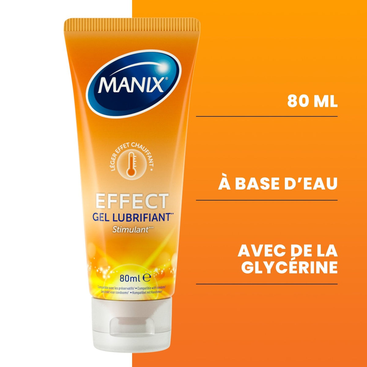 Manix Effect - Effet Chauffant & À Base d'Eau - Condomz