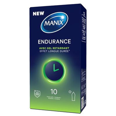 Manix Endurance - Effet Retardant & Anatomique - Condomz