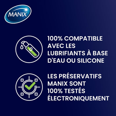 Manix Endurance - Effet Retardant & Anatomique - Condomz